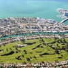 Aerial view of Normandy Shores Golf Course