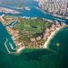 Aerial view of Fisher Island Club