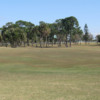 A view of hole #18 at Lone Pines Golf Course