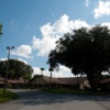 A view of the clubhouse at Highland Lakes Golf Course