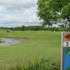 A view from the 3rd tee sign at Buffalo Creek Golf Course 