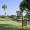 A view of tee #2 sign at Pasadena Yacht & Country Club