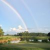 A double rainbow view over Grand Club Pine Lakes Course