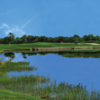 A view over the water from Tatum Ridge Golf Links