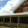 A view of the clubhouse at Evans Prairie Country Club