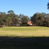 A sunny day view of a hole at Heather Golf & Country Club