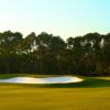 A view of a green at Legacy Golf Club.