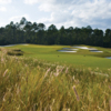 A view of a tee at The Club at Venetian Bay