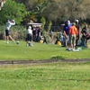 A view of the practice area at Silver Dollar Golf & Trap Club