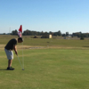 A view of a hole at Lake June West Golf Course