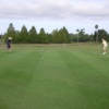 A view of the practice area at Indian Lake Estates Golf & Country Club