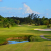 View of the 11th hole from the back of the tees at Village Golf Course.