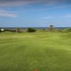 A view of a green at Tom Fazio Links Course from Hammock Dunes