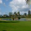 A view of hole #7 at Fisher Island Club