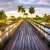 A view from a bridge at Boca West Country Club