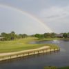 The rainbow protecting Monarch Country Club