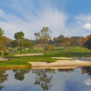 A view over the water of hole #17 from Championship at Bay Hill Club & Lodge.