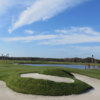 View from the par-4 490-yards 1st hole at Bonita National