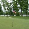 A view of a hole at University Park Country Club