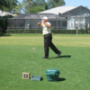 A view of a tee at Heritage Pines Country Club