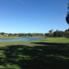 A view of a tee at Timber Pines