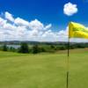 A view from the 18th green at Ridge Course from Kings Ridge Golf Club