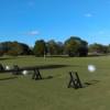 A view of the driving range at The Meadows Country Club