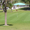 A view of a green at Red Reef Executive Golf Course