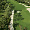 Aerial view of the hole #5 at Spanish Wells Country Club - North Course