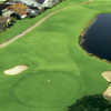 Aerial view of hole #4 at Spanish Wells Country Club - South Course