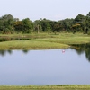 A view of the practice area at The Preserve Golf Club