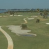 A view from Cocoa Beach Country Clu with lake on the left