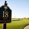 A view of hole #18 at Colonial Country Club