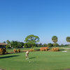 A view of the putting green at The Golf Club of Jupiter