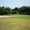 A view of a green at Heritage Harbor