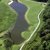 Aerial view of the 6ht hole at Indian River Preserve Golf Club