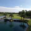 View of the bridge from the entrance to Eagle Landing and the 10th hole