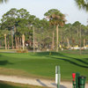 A view of the chipping & driving range at Hidden Lakes Golf Course
