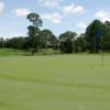 A view of a hole at Indian Bayou Golf & Country Club.