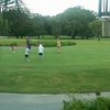 A view of the putting green at Walden Lake Golf & Country Club