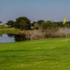 A view from a green at The Plantation Golf Club