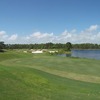 A view of hole #8 at Sandridge Golf Club - Lakes Course