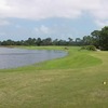 A view from the 17th tee at Sandridge Golf Club - Lakes Course