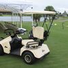 A view of the driving range tees at Viera East Golf Club