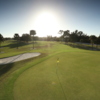 View of a green at San Carlos Golf Club