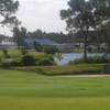 A view of a green at Lily Lake Golf Resort.