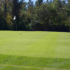 A view of a hole at The Oaks Golf Club.