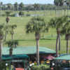 A view of the driving range at KOA Fairways Golf Course.
