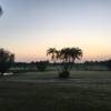 Morning view of a green at Indian Hills Golf Course