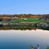 A view over the water from Black Diamond Ranch Golf & Country Club.